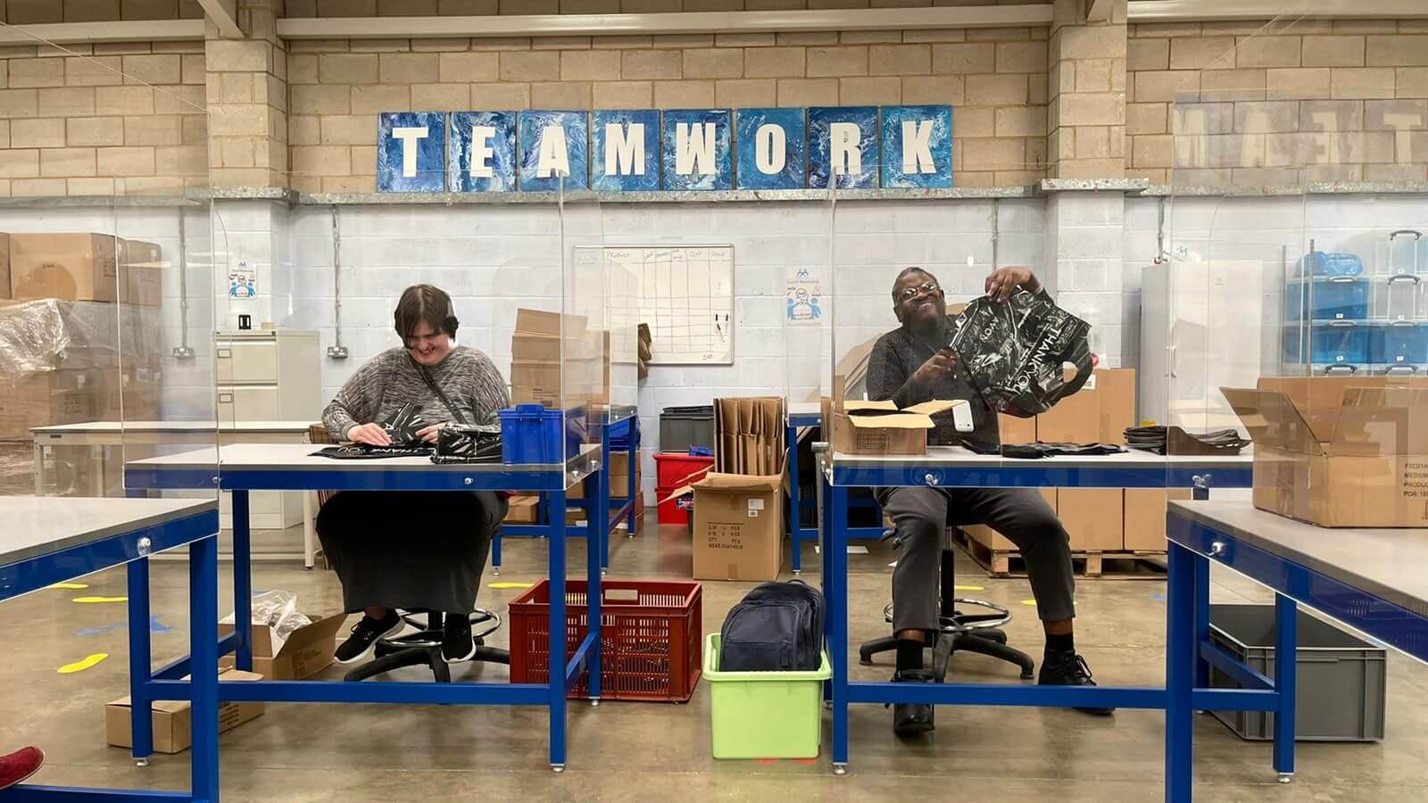 workbenches for teamwork trust